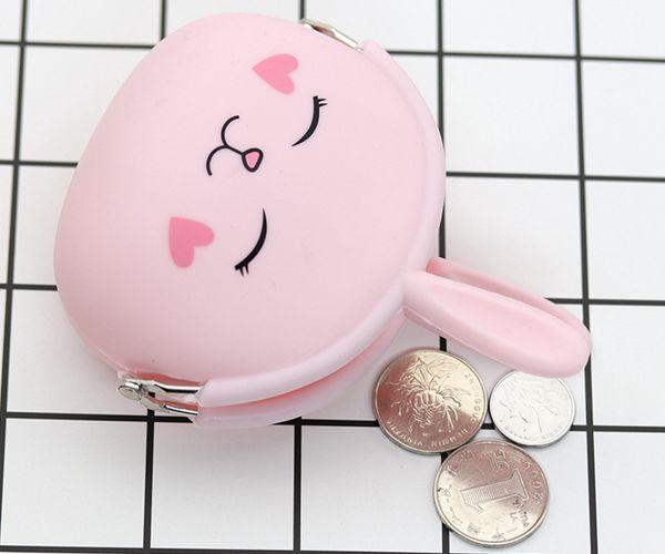 硅膠家用鑰匙包，卡通鑰匙包，女士硅膠鑰匙包